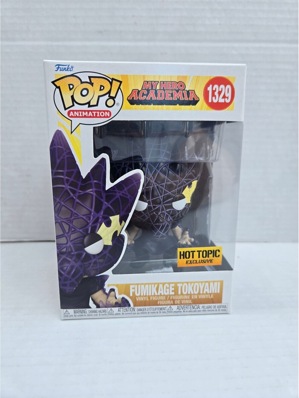 Funko Pop! Animation My Hero Academia Fumikage Tokoyami #1329 Collectible Figure